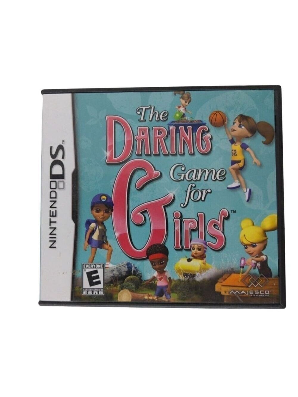 Nintendo DS The Daring Game for Girls Game Case Manual